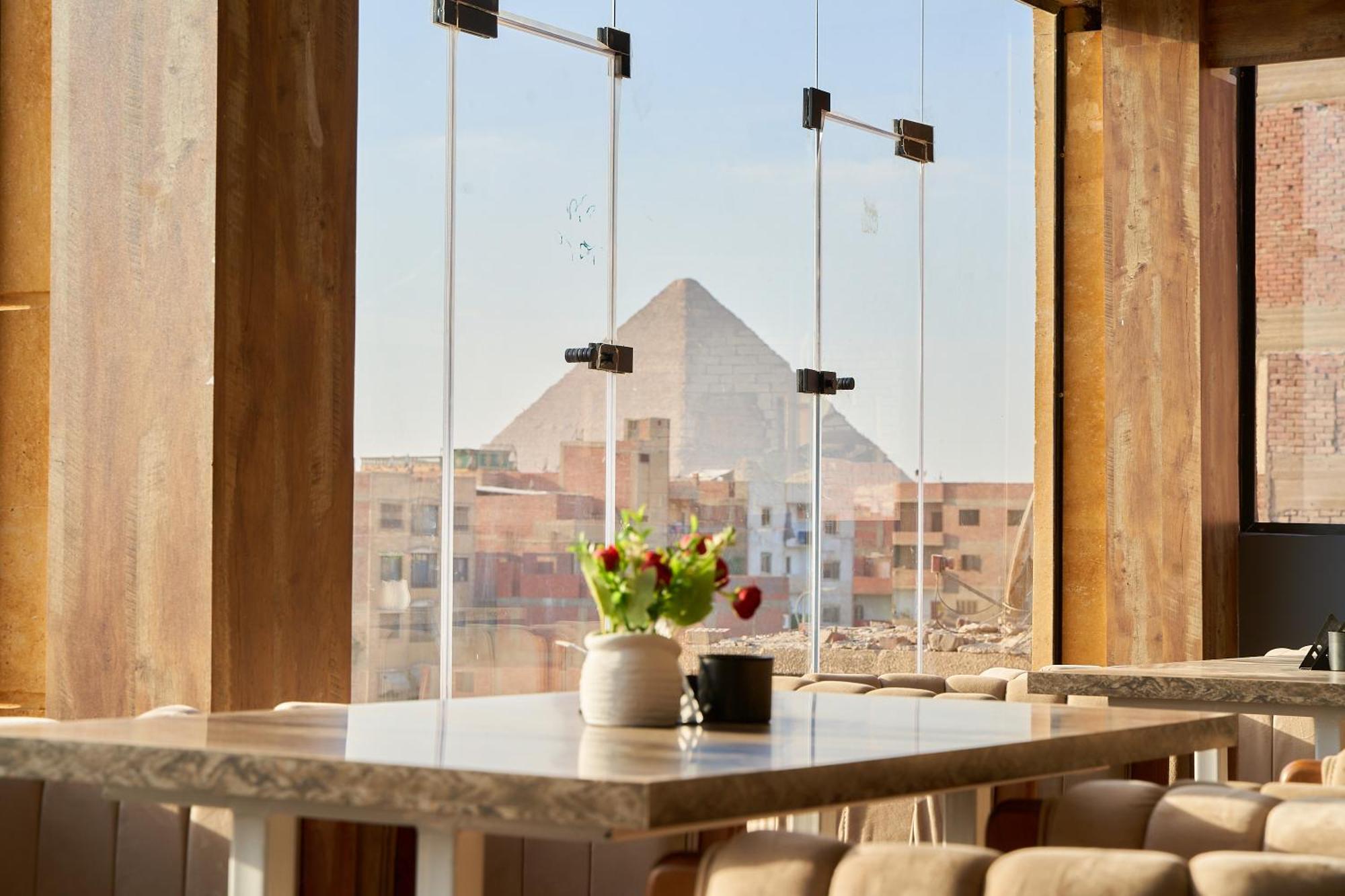 Crown Pyramids View Hotel Giza Eksteriør bilde