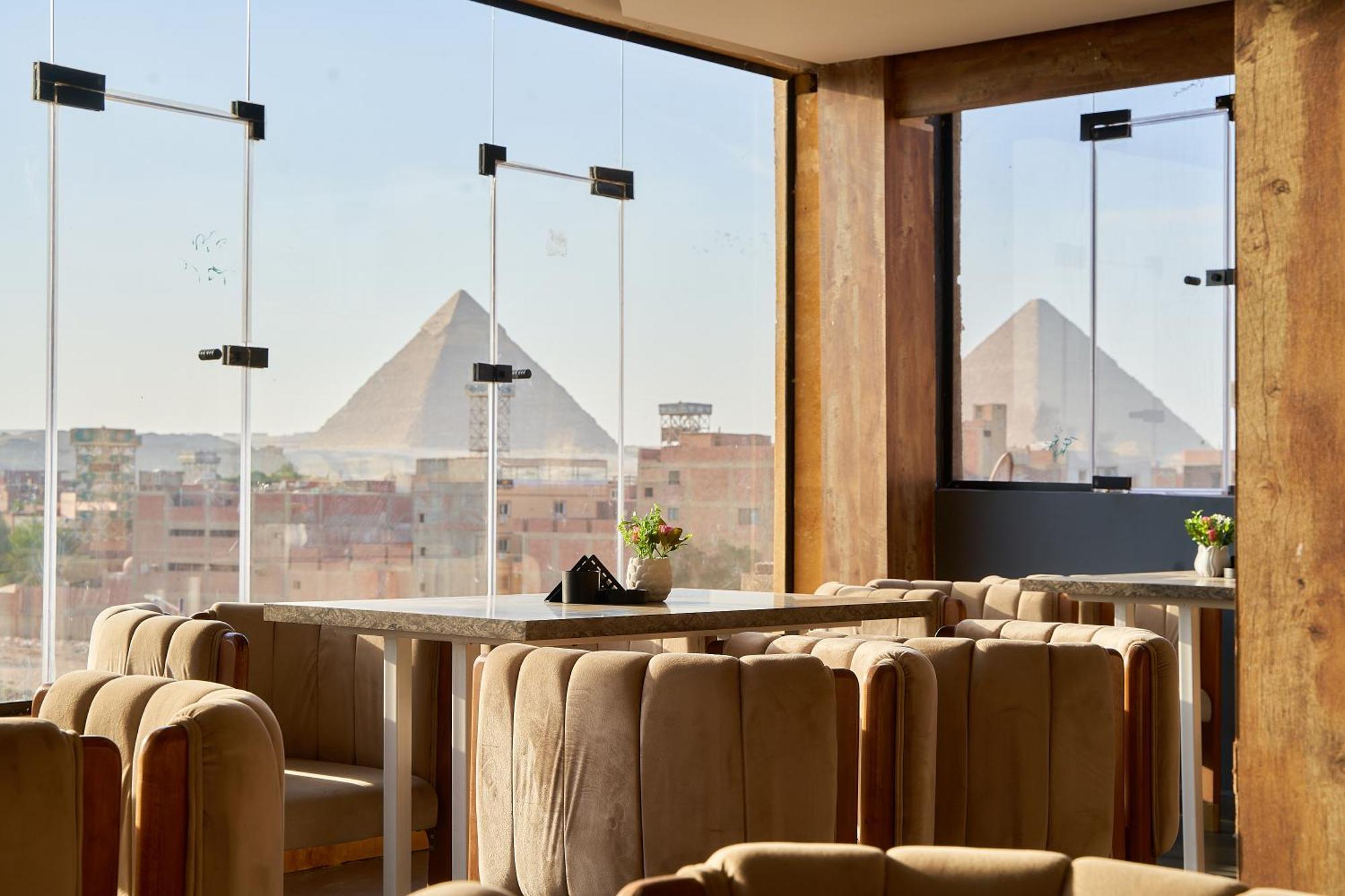 Crown Pyramids View Hotel Giza Eksteriør bilde