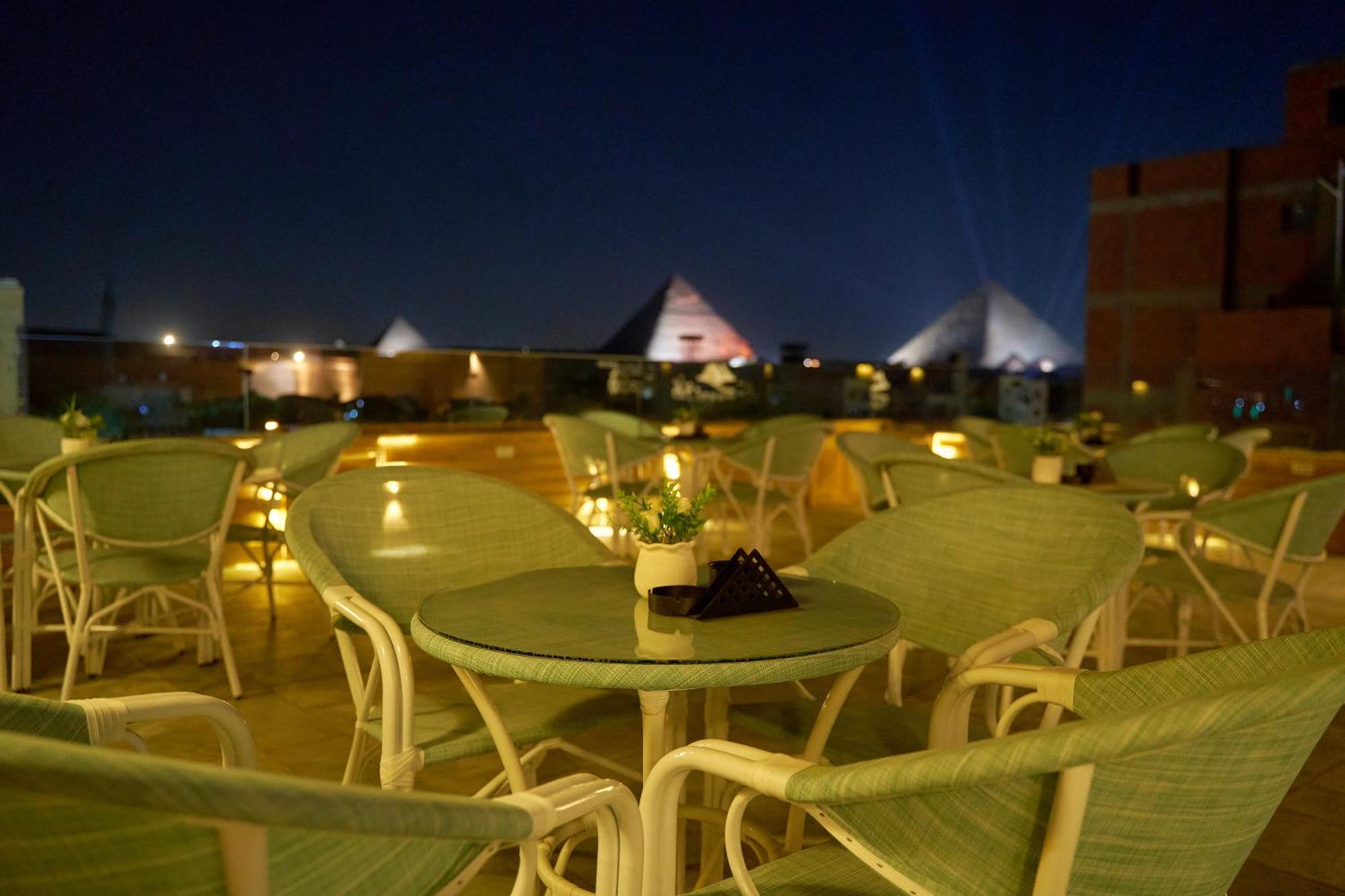 Crown Pyramids View Hotel Giza Eksteriør bilde