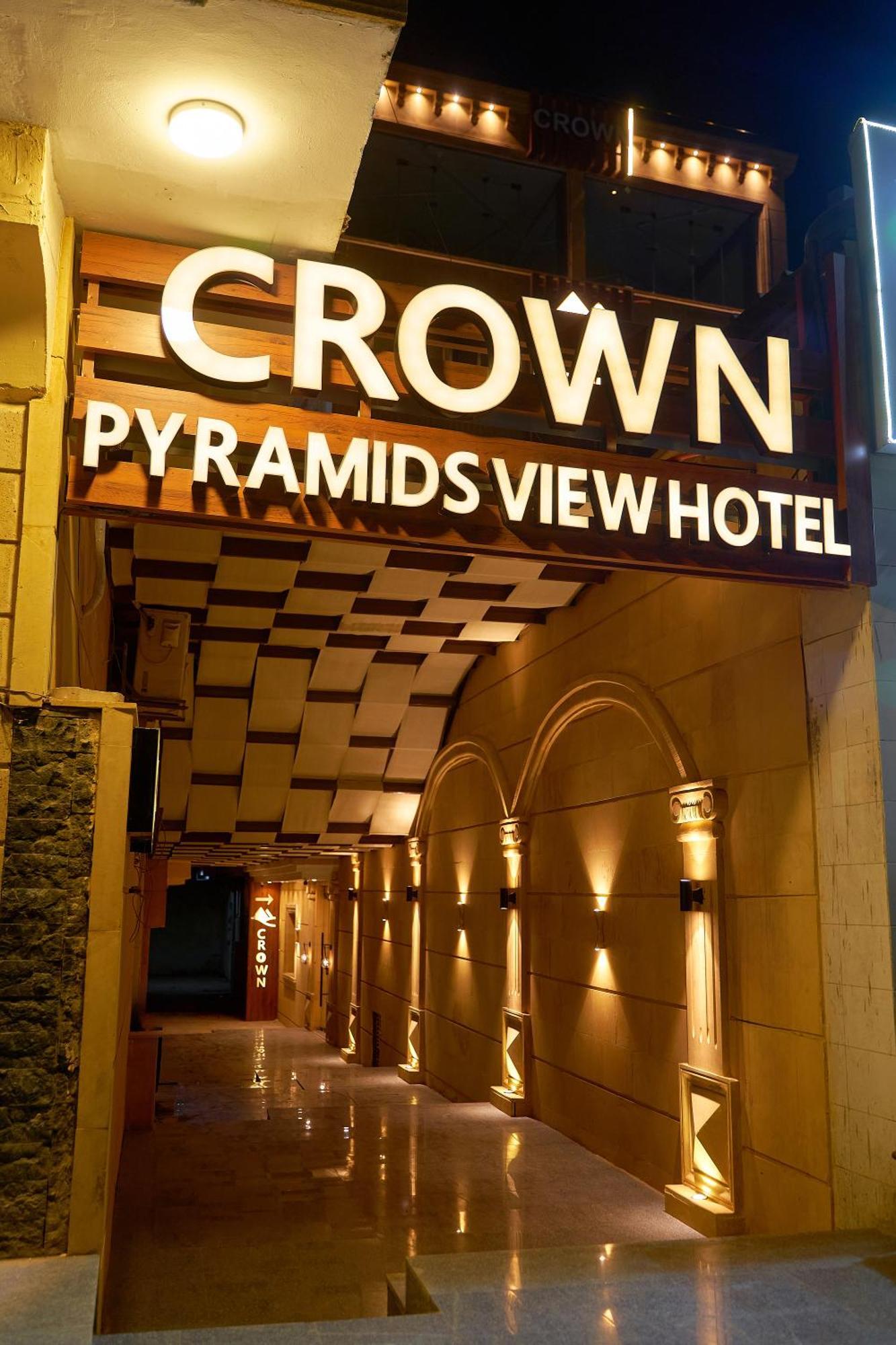 Crown Pyramids View Hotel Giza Eksteriør bilde