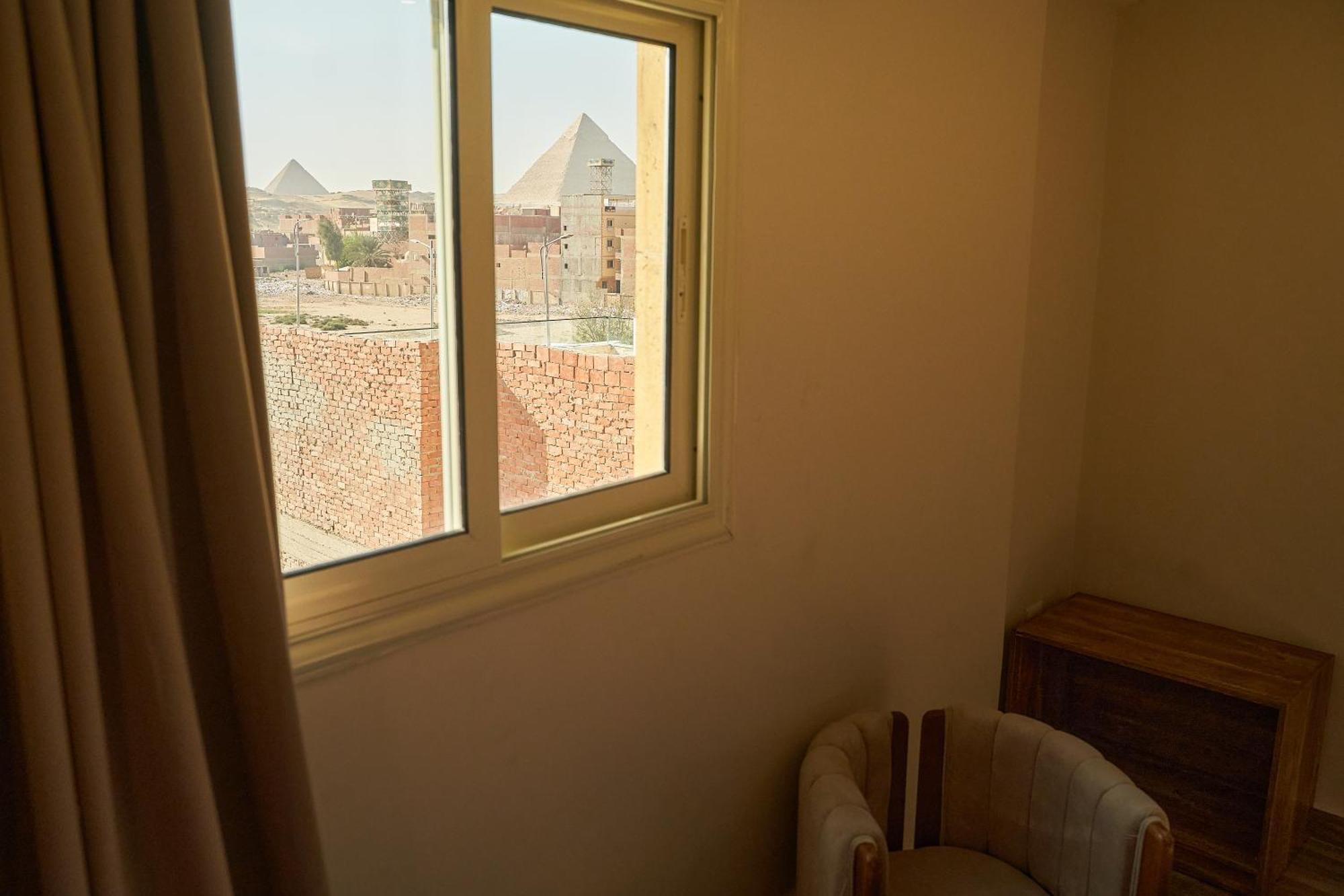 Crown Pyramids View Hotel Giza Eksteriør bilde